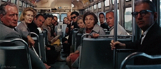 Tymczasem w autobusie, – kiedy okazuje się że jesteś jedynym pasażerem jadącym na gapę... 