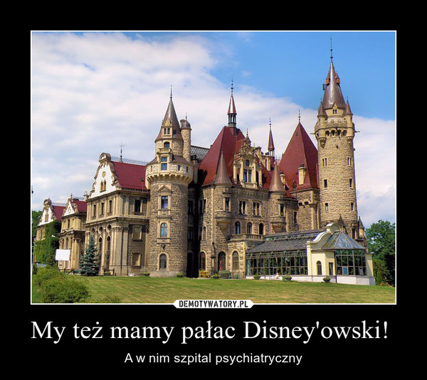 My też mamy pałac Disney'owski! 