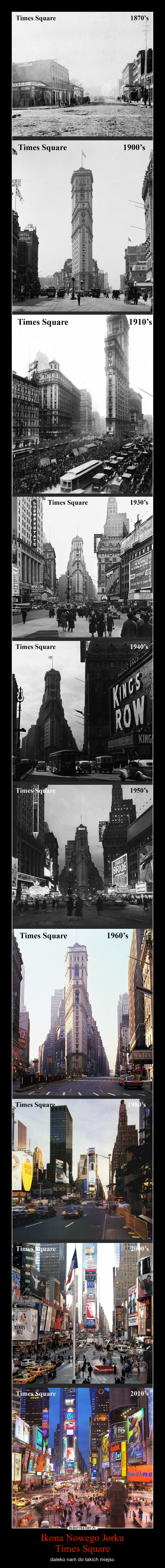 Ikona Nowego JorkuTimes Square – daleko nam do takich miejsc 
