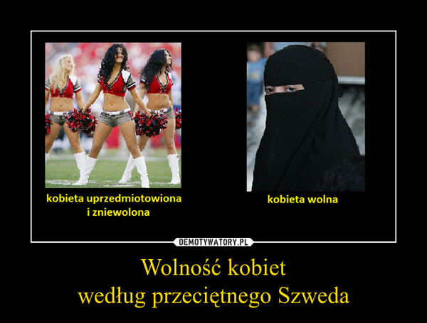 Wolność kobietwedług przeciętnego Szweda –  