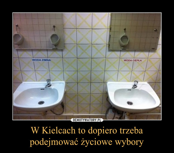 W Kielcach to dopiero trzebapodejmować życiowe wybory –  