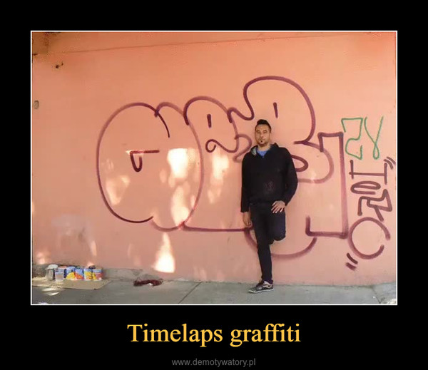Timelaps graffiti –  