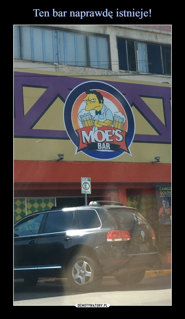  –  Moe's bar