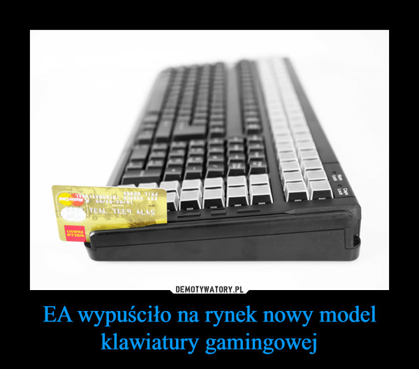 EA wypuściło na rynek nowy model klawiatury gamingowej