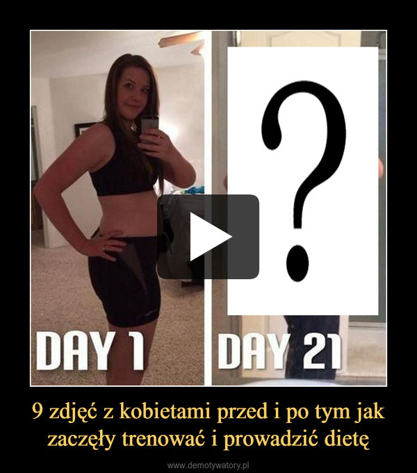 9 zdjęć z kobietami przed i po tym jak zaczęły trenować i prowadzić dietę –  