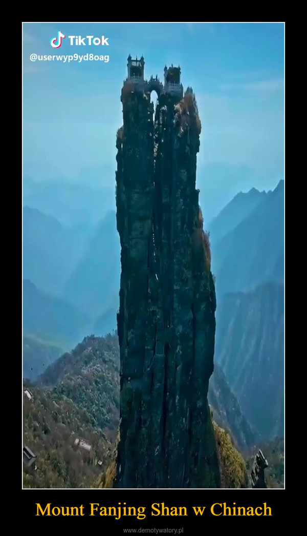 Mount Fanjing Shan w Chinach –  