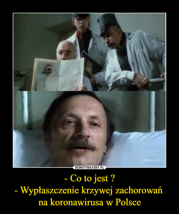 - Co to jest ?- Wypłaszczenie krzywej zachorowań na koronawirusa w Polsce –  