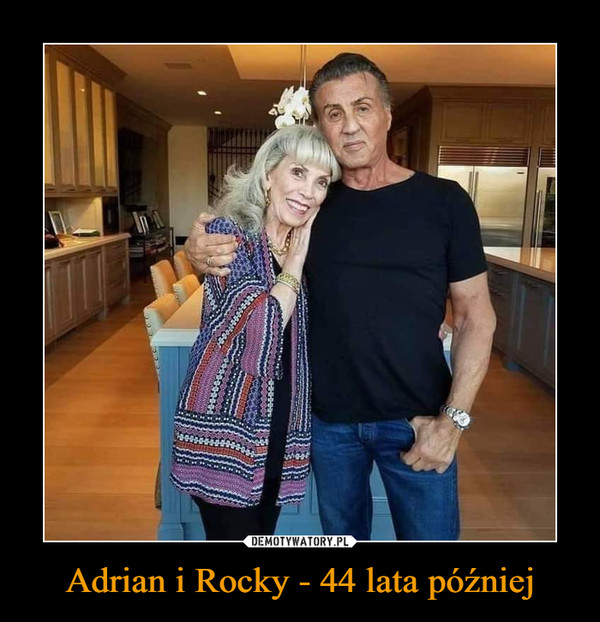 Adrian i Rocky - 44 lata później