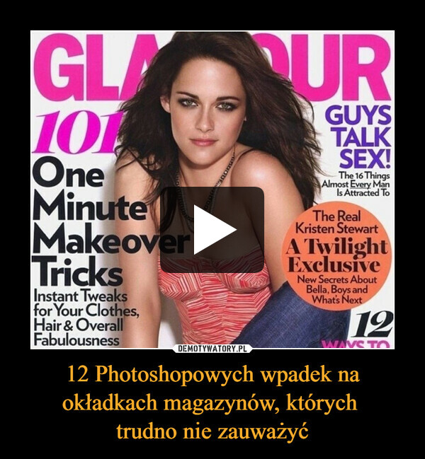 12 Photoshopowych wpadek na okładkach magazynów, których trudno nie zauważyć –  