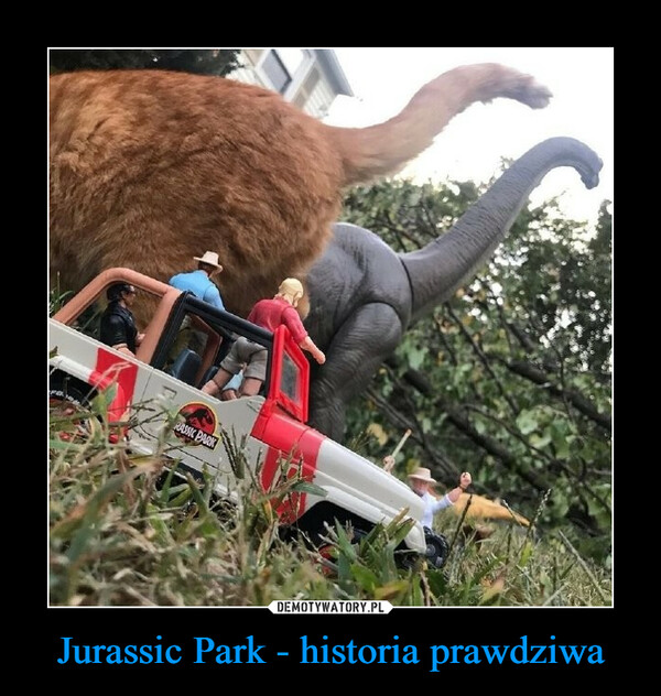 Jurassic Park - historia prawdziwa –  