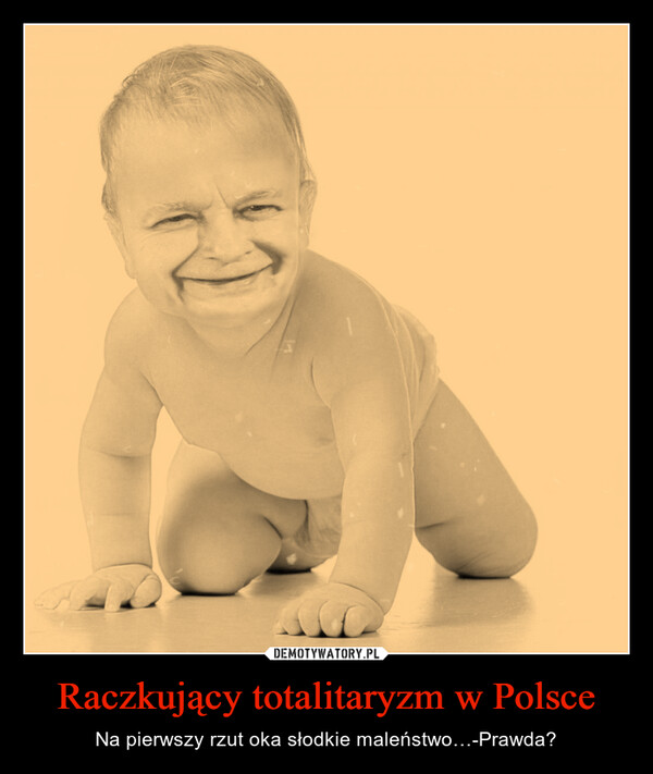 Raczkujący totalitaryzm w Polsce – Na pierwszy rzut oka słodkie maleństwo…-Prawda? 