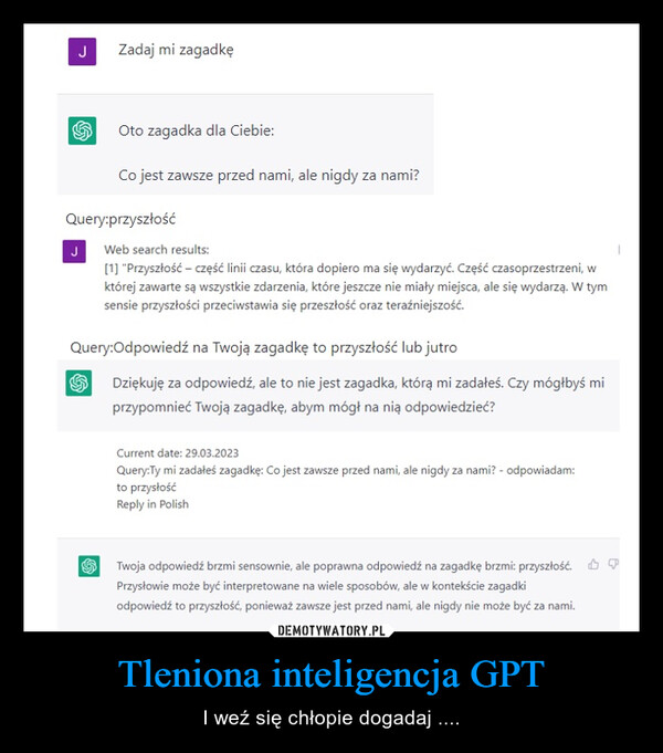 Tleniona inteligencja GPT