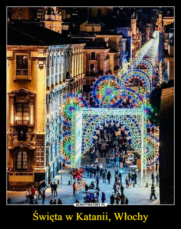 Święta w Katanii, Włochy