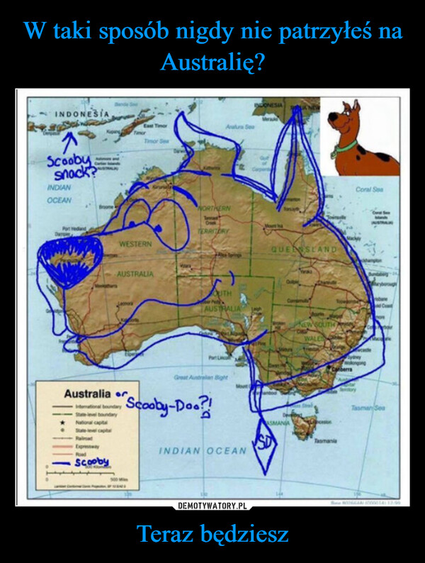 W taki sposób nigdy nie patrzyłeś na Australię? Teraz będziesz