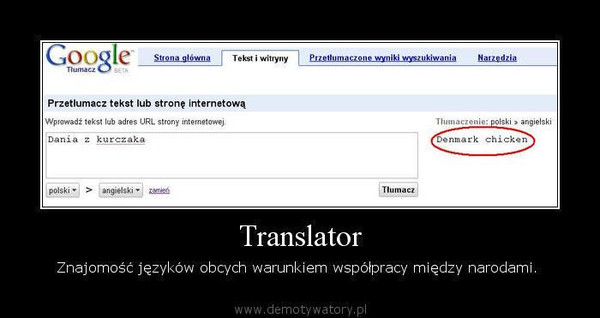 Translator – Znajomość języków obcych warunkiem współpracy między narodami.   